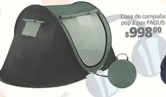 La Comer Fagus - casa de campaña pop oferta