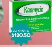 Farmacia San Pablo Kaomycin - 129mg 20 tabletas oferta