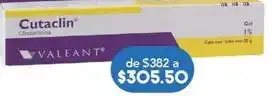 Farmacia San Pablo Valeant - cutaclin gel 1% 30g oferta