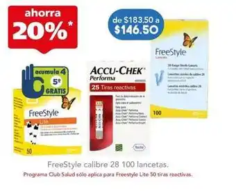 Farmacia San Pablo Freestyle - calibre 28 100 lancetas oferta