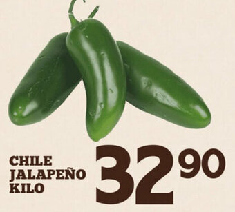 Alsuper Chile Jalapeño Kilo oferta