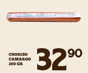 Alsuper Chorizo Camargo 200g oferta