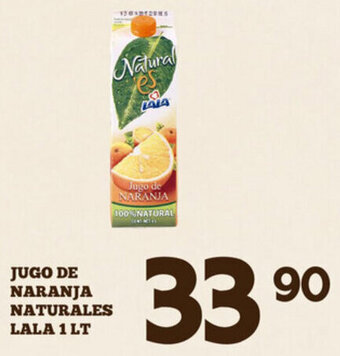 Alsuper Jugo de Naranja Naturales Lala 1lt oferta