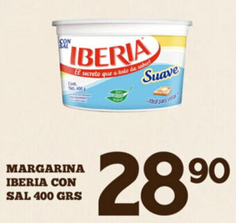 Alsuper Margarina Iberia con Sal 400g oferta