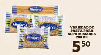 Variedad de Pasta para Sopa Mimarca 200g