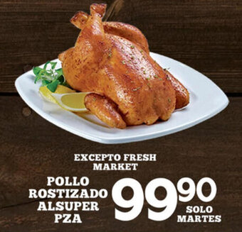 Alsuper Pollo Rostizado Alsuper Pza oferta