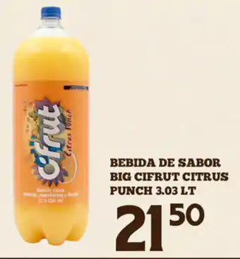 Alsuper Bebida de Saor Big Cifrut Citrus Punch 3.03lt oferta