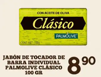 Alsuper Jabón de Tocador de Barra Individual Palmolive Clásico 100g oferta