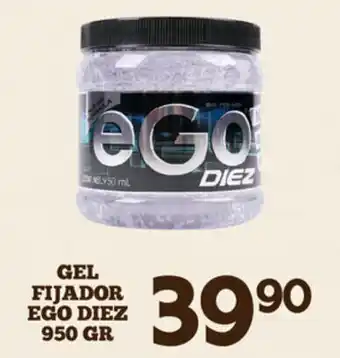 Gel Fijador Ego diez 950g