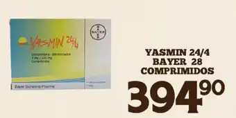 Yasmin24/4 Bayer 28 Comprimidos