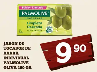 Alsuper Jabón de Tocador de Barra Individual Palmolive Oliva150g oferta