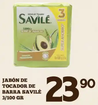 Alsuper Jabón de Tocador de Barra Savillé 3/100g oferta