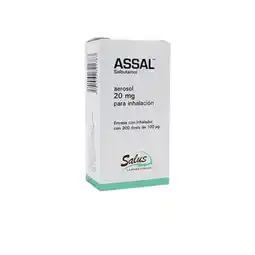 Farmacias YZA Assal Salbutamol Aerosol 20Mg 200 Dosis oferta
