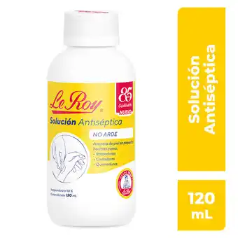 Farmacia San Pablo Le Roy Solución Antiséptica para Raspaduras Cortaduras y Quemaduras oferta