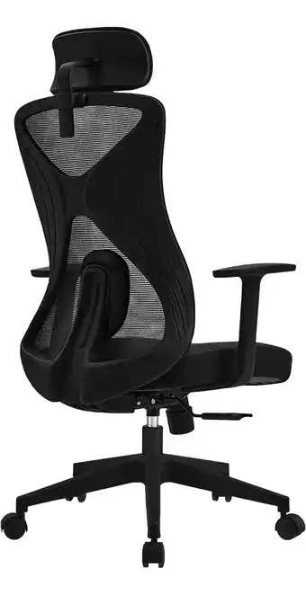 Mercado Libre Silla De Oficina Acteck Floe Pro Ec737 Ergonómica Negro Material del tapizado Nailon oferta