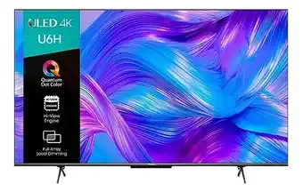 Mercado Libre Smart Tv Hisense 75'' Uled 4k Quantum Dot Google Tv 75u6h oferta