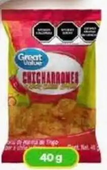 Bodega Aurrerá Great Value Chicharrones 40g oferta