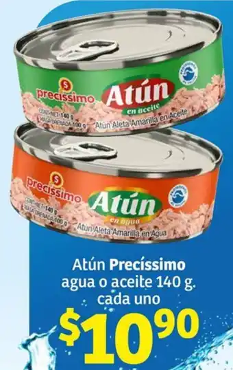 Soriana Híper Atún Precíssimo agua o aceite 140g oferta