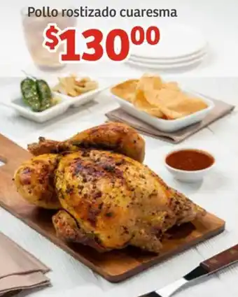 Soriana Híper Pollo rostizado cuaresma oferta