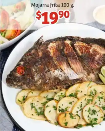 Soriana Híper Mojarra frita 100g oferta
