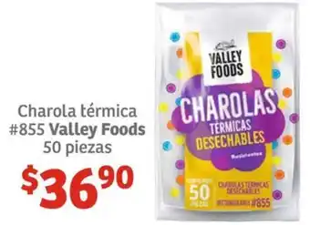 Soriana Híper Charola térmica #855 Valley Foods 50 piezas oferta