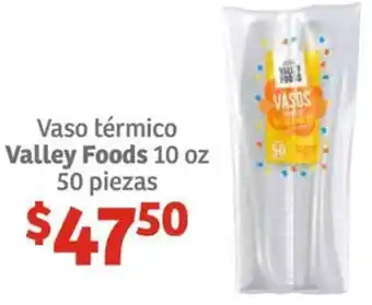 Vaso térmico Valley Foods 10 oz 50 piezas