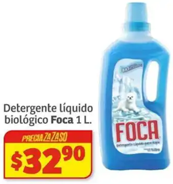 Detergente líquido biológico Foca 1L
