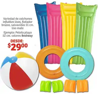 Variedad de colchones inflables lisos, flotador brazos, salvavidas 51cm