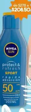 Nivea - sun sensación ligera fps 50