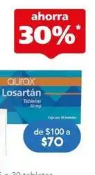 Farmacia San Pablo Aurax - losartán oferta