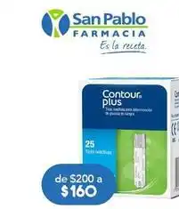 Farmacia San Pablo Contour plus - reactivas oferta
