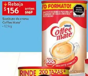 Walmart Sustituto de crema Coffee Mate 12kg oferta