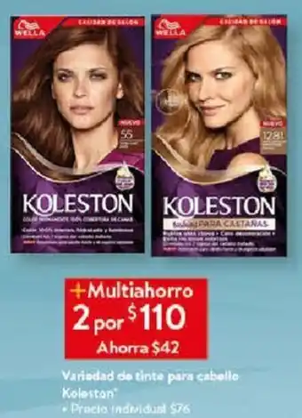 Walmart Variedad de tinte para cabello Koleston oferta