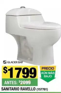 The Home Depot Glacier bay - sanitario ravello oferta