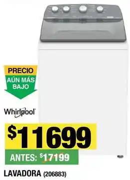 The Home Depot Whirlpool - lavadora oferta