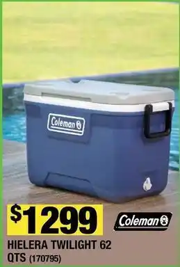 Coleman - hielera twilight 62 qts