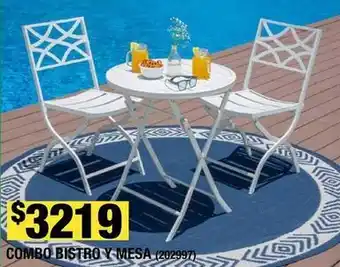 Combo bistro y mesa