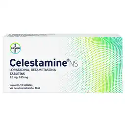 Farmacias YZA Celestamine Ns 5Mg/0.25Mg 10 Tabs oferta