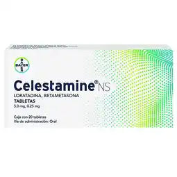 Farmacias YZA Celestamine Ns 50Mg/0.25Mg 20 Tabs oferta
