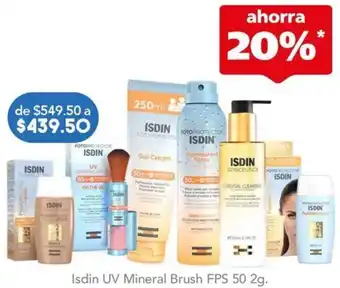 Farmacia San Pablo Isdin UV Mineral Brush FPS 50 2g oferta