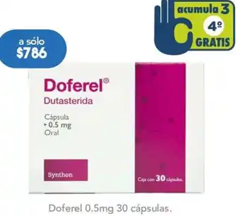 Farmacia San Pablo Doferel 0.5mg 30 cápsulas oferta