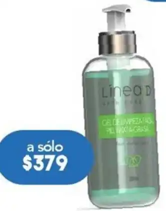Farmacia San Pablo Línea D gel de limpieza facial 250ml oferta