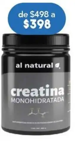 Al Natural Creatina polvo 460g