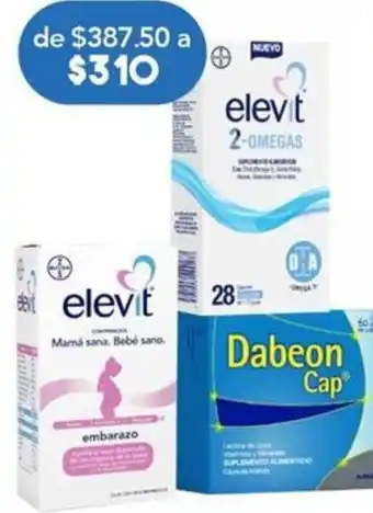 Farmacia San Pablo Elevit 2-Omegas 1.12g 28 cápsulas oferta