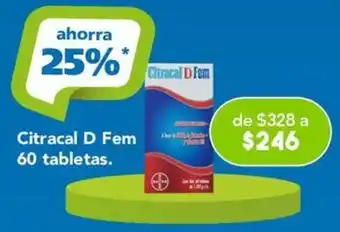 Farmacia San Pablo Citracal D Fem 60 tabletas oferta