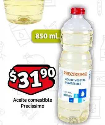 Soriana Express Aceite comestible Precíssimo 850 ml. oferta