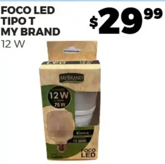 Merco FOCO LED TIPO T MY BRAND MYBRAND 12W oferta