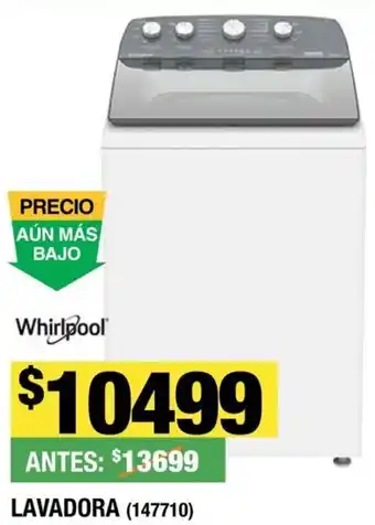 The Home Depot Whirlpool LAVADORA oferta