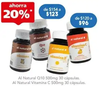 Farmacia San Pablo Al Natural Q10 500mg 30 cápsulas oferta