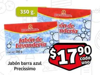 Soriana Express Jabón barra azul Precíssimo 350 g. oferta